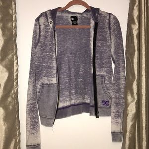 Purple hoodie